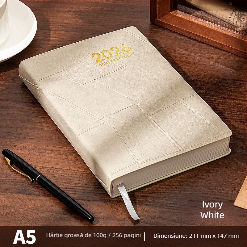 Four Seasons 2026 Planificator de calendar pentru un an întreg, caiet de notițe