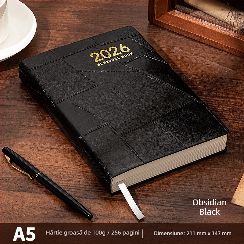 Four Seasons 2026 Planificator de calendar pentru un an întreg, caiet de notițe