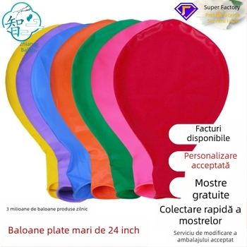 Baloni din latex mate, mari, sferici, ambalați în pachete cu carduri, decor pentru nunți și zile de naștere