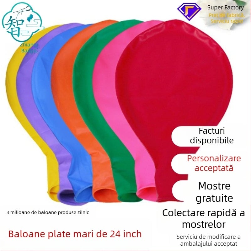 Baloni din latex mate, mari, sferici, ambalați în pachete cu carduri, decor pentru nunți și zile de naștere