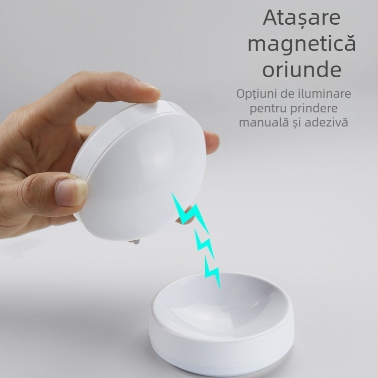 Lumină de veghe cu atingere și telecomandă – LED, lampă de noptiere/dormitor/hol și dulap, lampă de masă reîncărcabilă pentru alăptare, trei culori
