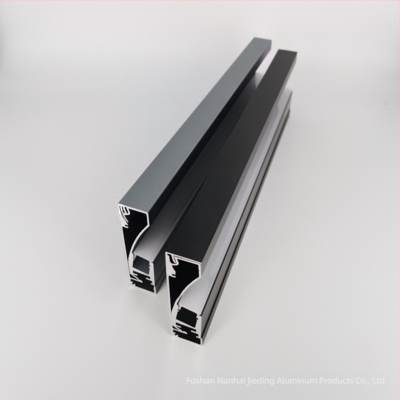 Corp LED pentru plintă cu montaj ascuns — kit profil din aluminiu