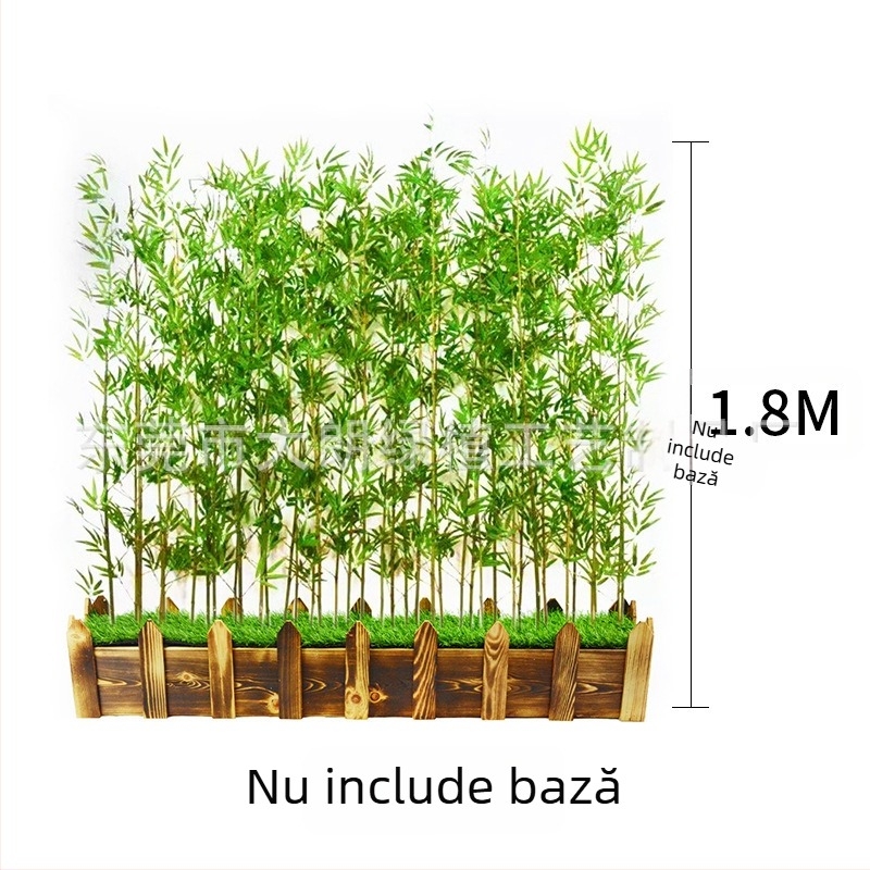 Panou din bambus artificial pentru interior și exterior – decor cu bambus artificial
