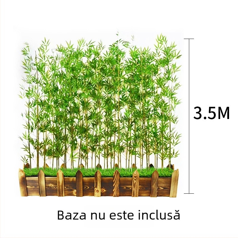 Panou din bambus artificial pentru interior și exterior – decor cu bambus artificial