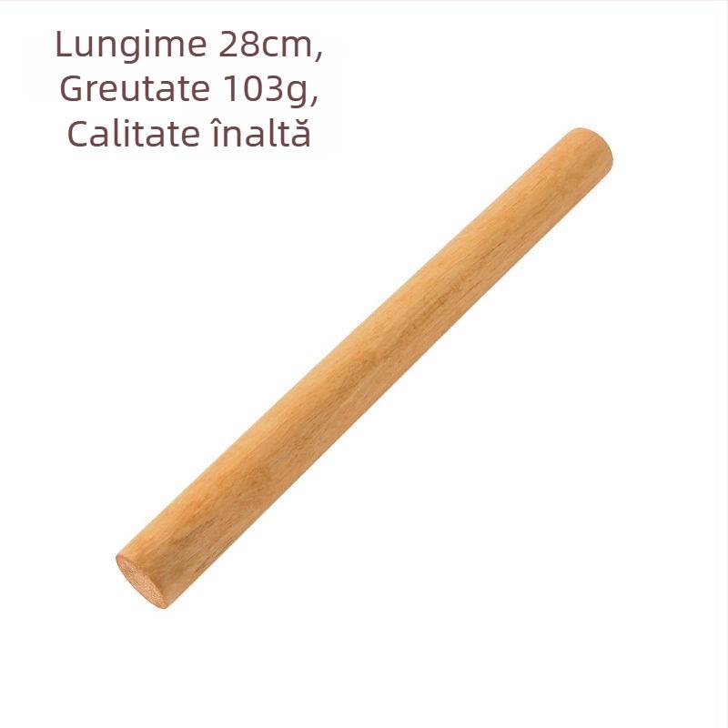 Rulou Nanmu din lemn, rulou de bucătărie pentru aluat, foi de găluște, dimensiuni mari și mici, unealtă de coacere
