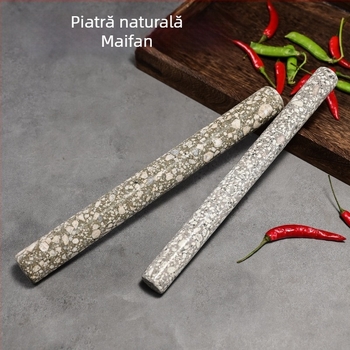 Set mare de rolă din Maifan piatră pentru foi de găluște – rolă de bucătărie lungă