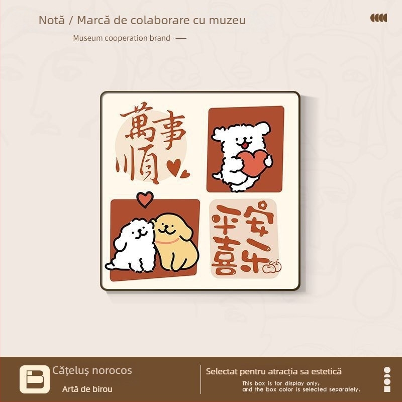 Tablou decorativ în stil crem pentru sufragerie și birou, decor pentru hol, dormitor cu tema pace și bucurie, decor de perete pentru mobilierul TV