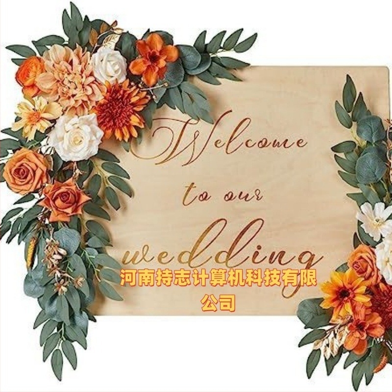 Aranjament floral pentru arc de nuntă – flori artificiale pentru decorarea arcului