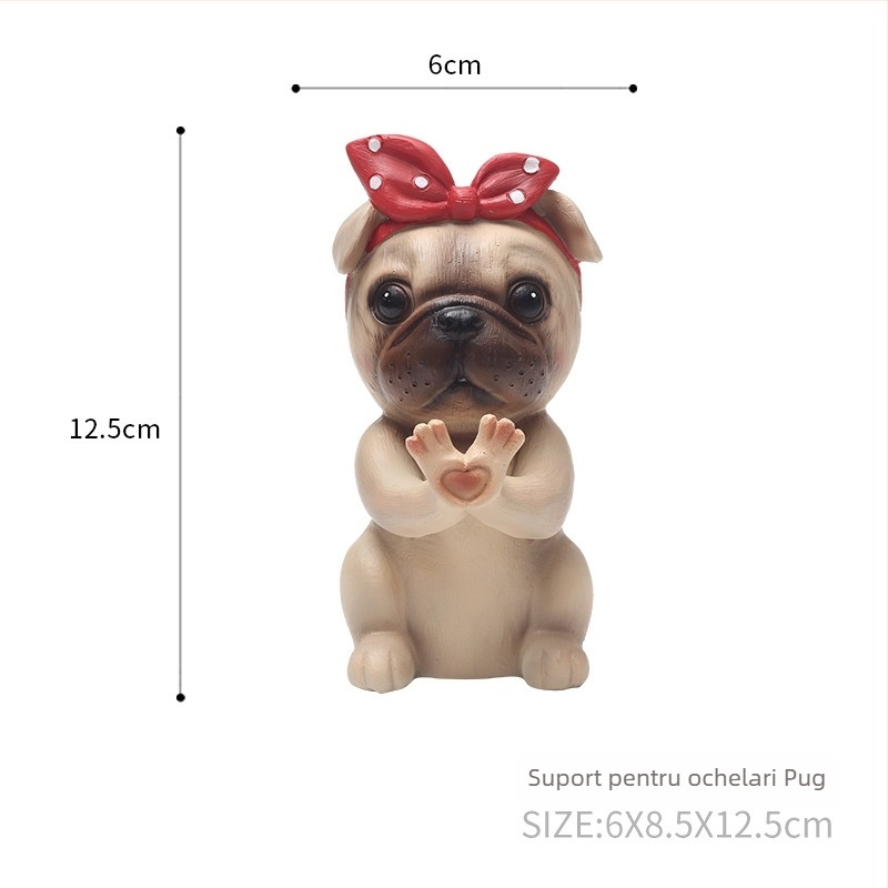 Suport decorativ pentru ochelari, în formă de animal – pentru casă, birou și dormitor; suport drăguț de depozitare.
