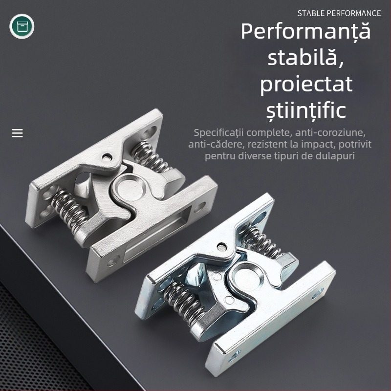 Încuietoare greu pentru ușă cu opritor cu arc, model HGT10-65