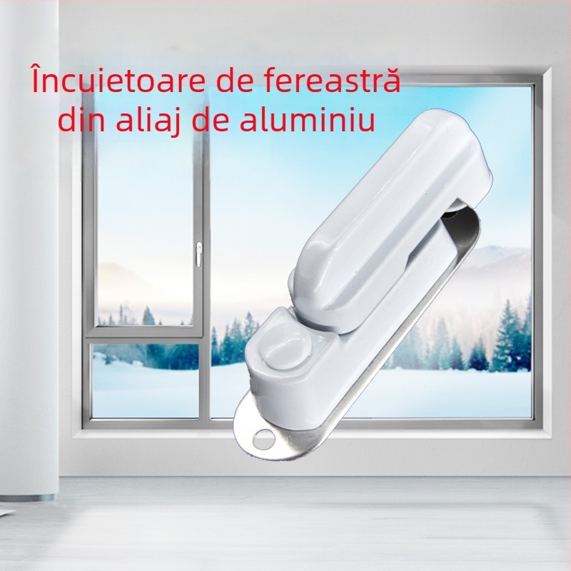 Lacăt pentru fereastră casetă din aluminiu cu profil termic întrerupt, montaj interior și exterior