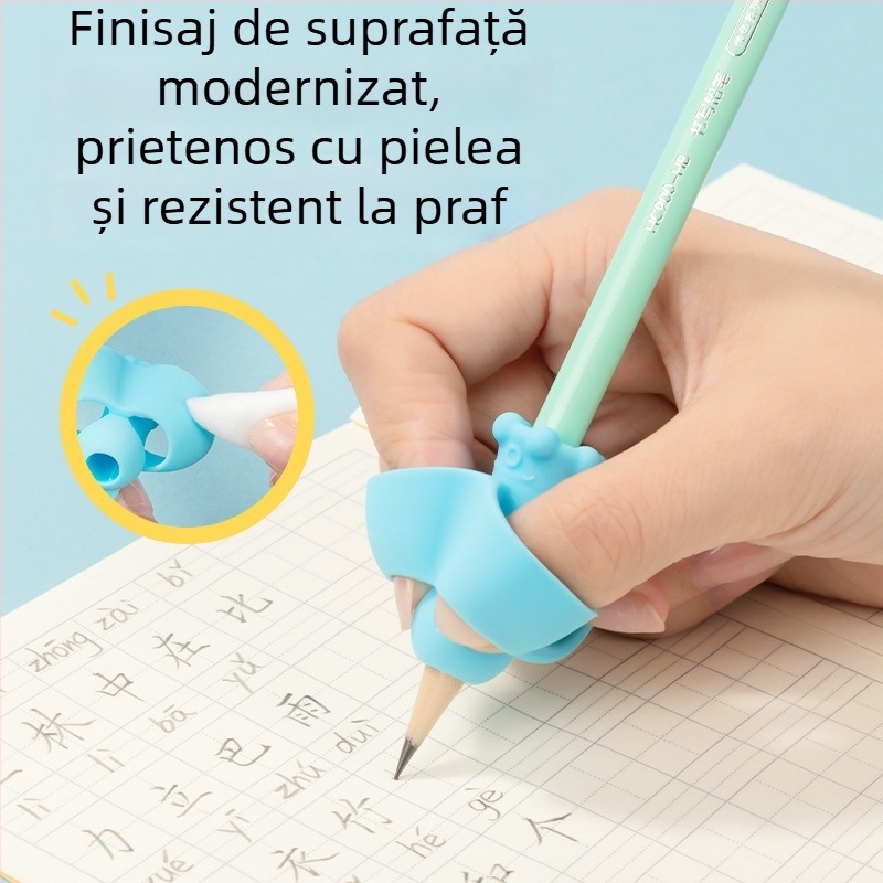 Deli VC504 corector de priză a creionului cu cinci degete pentru elevi
