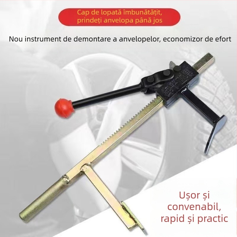 Kit manual de demontare a anvelopelor pentru motocicletă — Dragon Clamp, clemă pentru anvelope, presiune pe anvelopă, extractor pentru anvelope