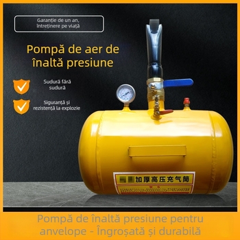 Pompa de umflat anvelope cu presiune înaltă, instrument de reparare și dispozitiv de vid pentru umflare, portabil
