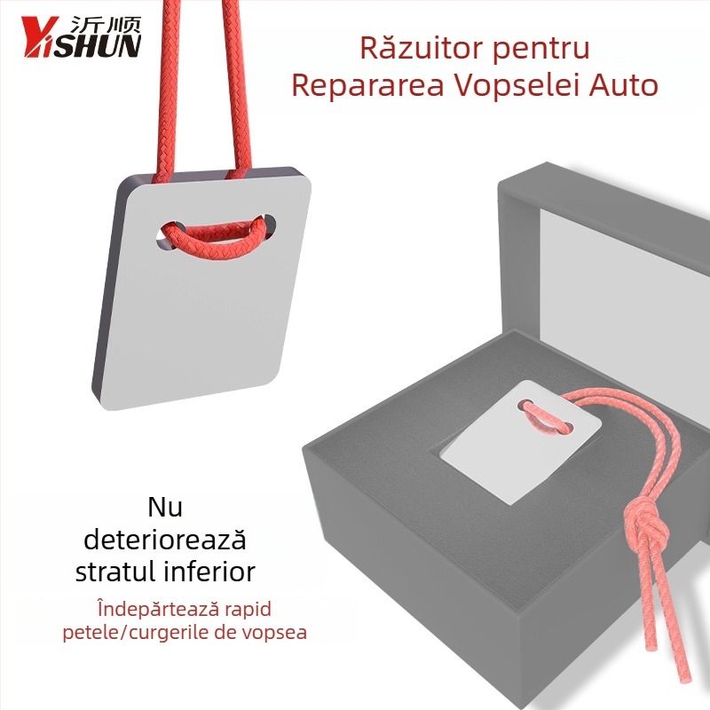 Racletă pentru reparații punctuale la vopseaua mașinii – lamă din oțel wolfram pentru curățare pete și praf