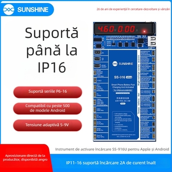 Dispozitiv SS-916 Ultra pentru activarea încărcării, Apple și Android, compatibil cu seria 16