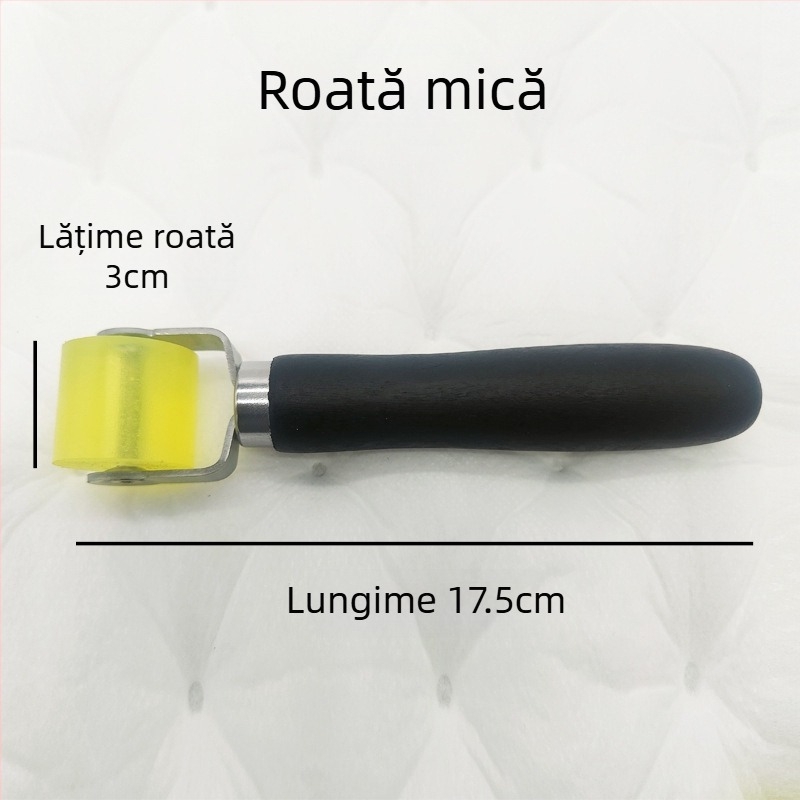Role auto pentru izolare fonică: presare și netezire a adezivului în timpul instalării foliei/tapetului și a materialelor din piele; rolă manuală