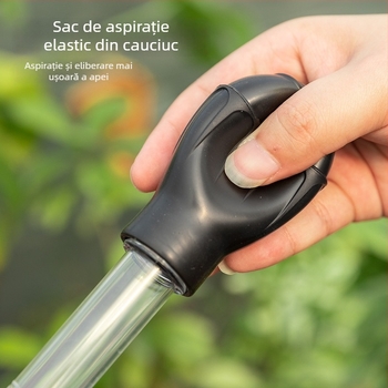 Absorbitor de apă pentru ghivece, soluție pentru acumularea apei în tavă, pompă portabilă cu conductă mare pentru grădină
