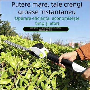 Unealtă de grădină fără fir, 3 în 1: tăietor pentru gard viu, tăietor pentru arbuști și tăierea ierbii