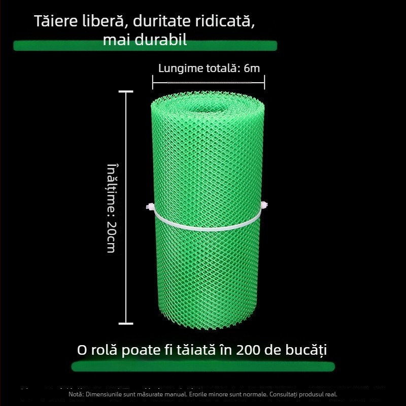 Plasă de drenaj pentru fundul ghivecelor
