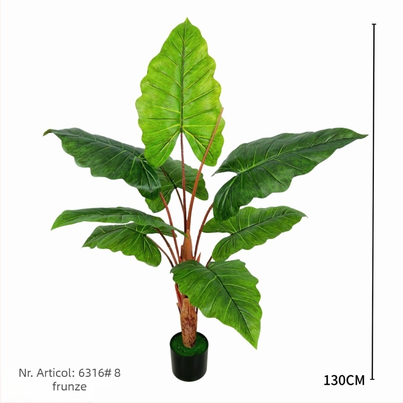 Plantă artificială premium – Copac realist în ghiveci pentru decor interior, living, pe podea