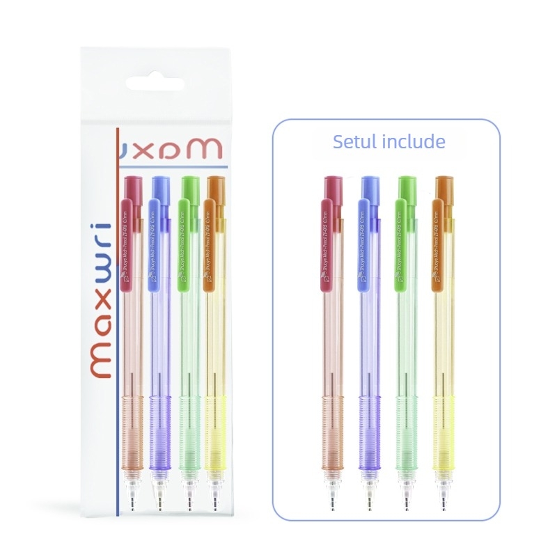 Maxwri Mw-2106 creion mecanic, 0,7 mm, din plastic, culori macaron, ecologic, pentru scriere, birou și studiu