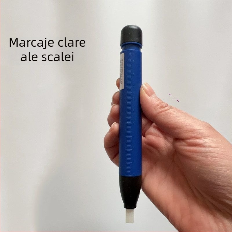 Marker automat fără praf, cu piatră de talc și componente din oțel