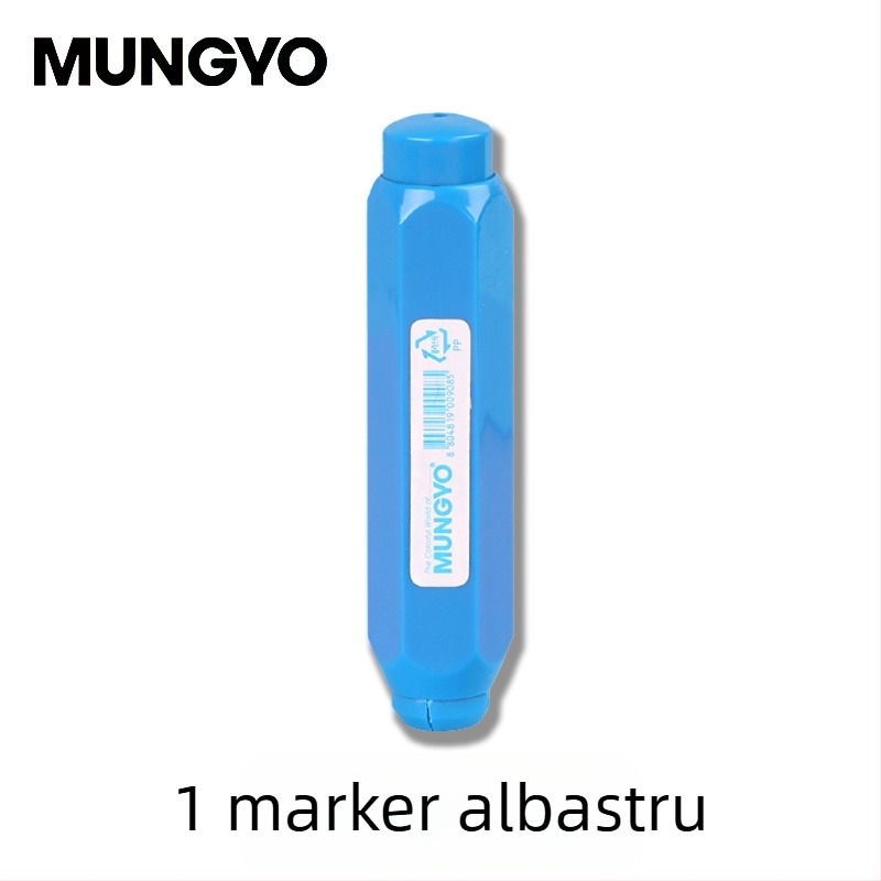 Allies Suport magnetic pentru cretă cu clips, fără praf, două culori disponibile, menține mâinile curate, ideal pentru predare și scriere pe tablă