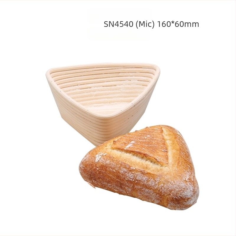 Sanneng coș de fermentare pentru pâine, rotund și oval, din răchită, pentru pâine europeană SN4510/11/12/13/14/15
