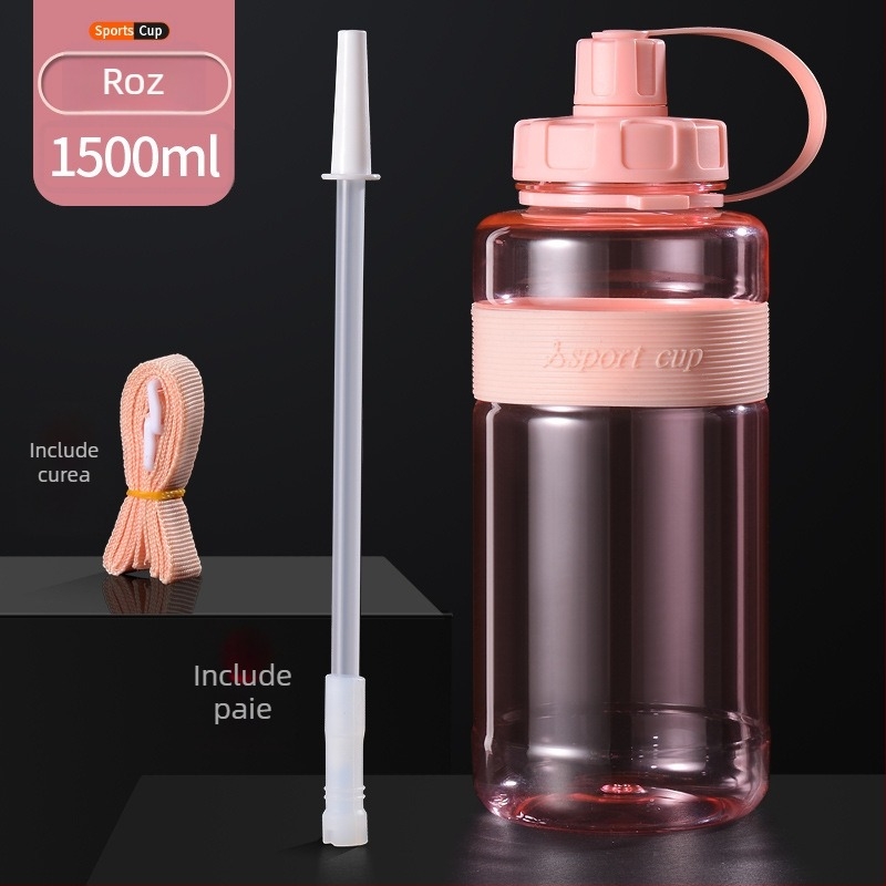 Sticlă de apă din plastic pentru sport și fitness, logo personalizat, rezistentă la căderi și la temperaturi înalte, mare capacitate, cupă spațială din policarbonat