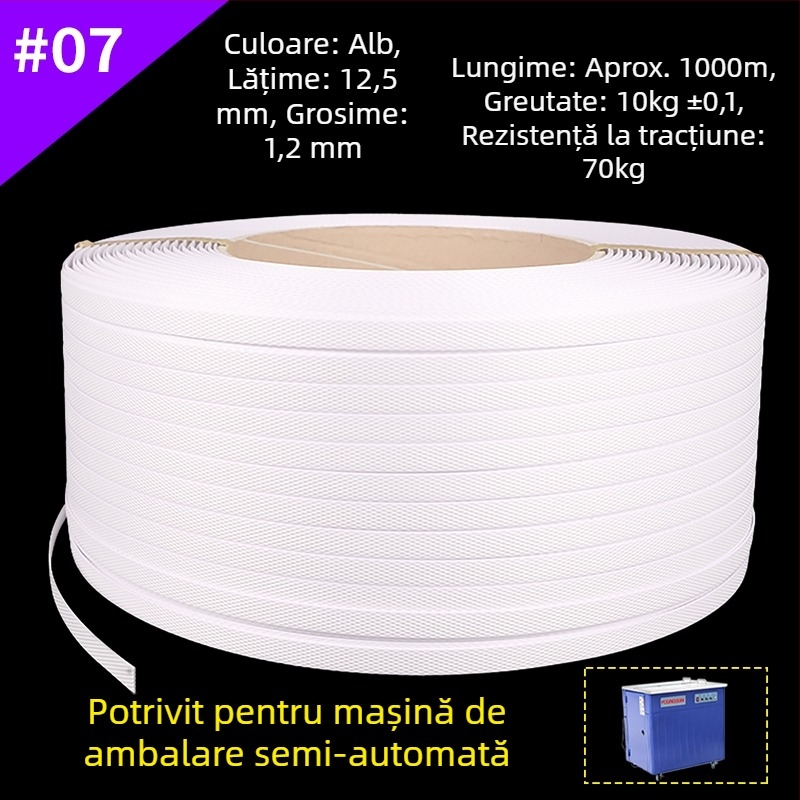 Mașină de ambalare PP, bandă de sigilare, semi-automat și automat, bandă din plastic pentru ambalaje, bandă adezivă topită