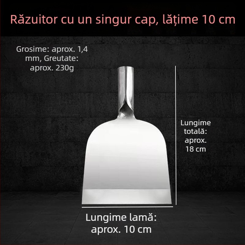 Unealtă multifuncțională pentru curățarea podelelor și pereților: racletă pentru suprafețe, racletă pentru gheață, lopată de zăpadă, cuțit pentru ardei, racletă pentru pereți