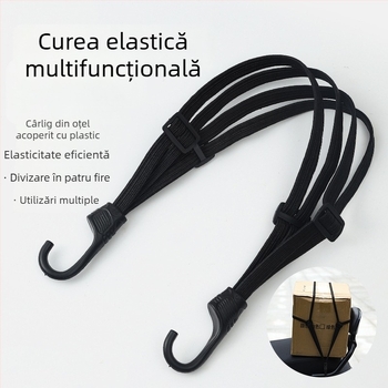 Curele elastice din nylon pentru ancorarea motocicletelor și vehiculelor electrice; fixare pentru cască pe bancheta din spate și bagaje