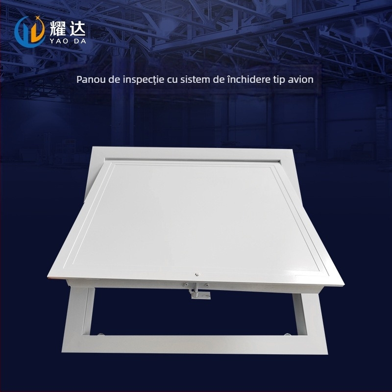 Panou de acces ascuns pentru tavan din aliaj de aluminiu, cu capac din gips-carton