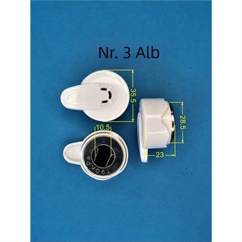 Valvă de evacuare a aburului pentru oală sub presiune electrică, capac de siguranță a supapei, 3 cm, compatibil cu Midea