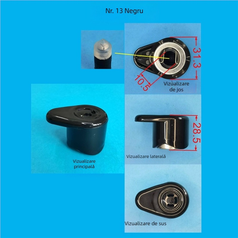 Valvă de evacuare a aburului pentru oală sub presiune electrică, capac de siguranță a supapei, 3 cm, compatibil cu Midea