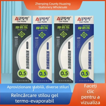 Odami reîncărcare pentru pix neutru 0,5 mm, modele 393 și 3910, vârf ST, cerneală ștergătoare