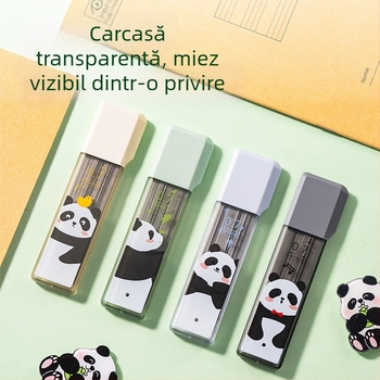 Refill grafit pentru creion mecanic Deli, 0,5/0,7 mm HB, durabile, capacitate mare, avansare grafit