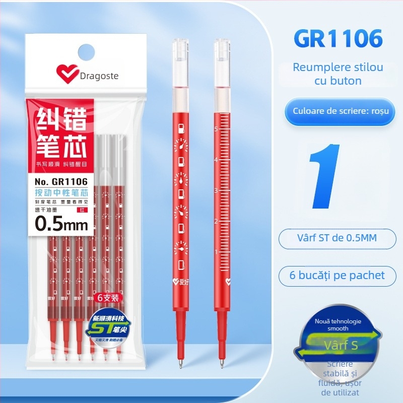 Reîncărcare pentru stilou gel Hobby GR1106 0,5 mm
