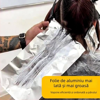 Folie de aluminiu pentru vopsirea părului – evidențiere și decolorare, pentru salon