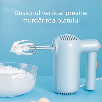 RSD tel electric de mână, mini mixer pentru ouă și smântână, bucătărie, 5 viteze