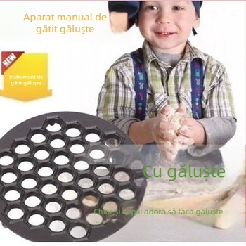 Aparat mare pentru găluște din aliaj de aluminiu, matriță îngroșată pentru împachetare, 37 de bucăți pe lot, metal pur