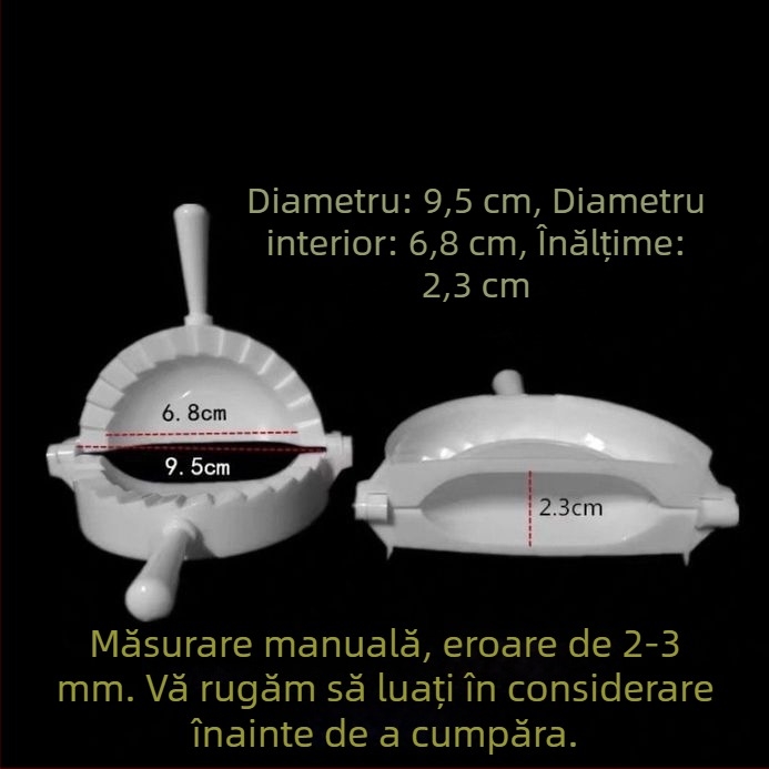 Mașină pentru colțunași cu mâner drept, matriță mare pentru praz, clips din bambus, forme pentru orez și deserturi