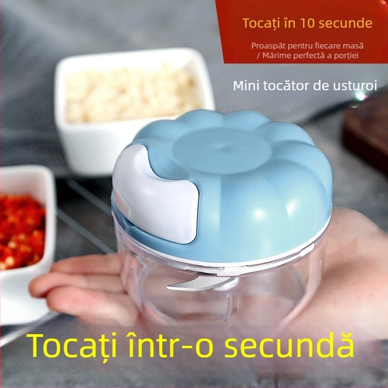 Presa de usturoi manuală, zdrobitor de usturoi, tocător de usturoi