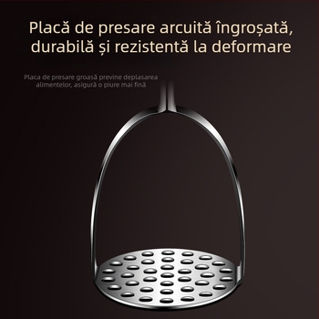 Zdrobitor de cartofi din oțel inoxidabil 304 pentru hrana bebelușilor – instrument manual pentru piure, uz casnic