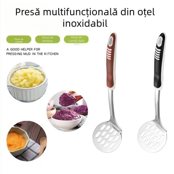 Presă manuală pentru cartofi din oțel inoxidabil 201, pentru bucătărie de casă