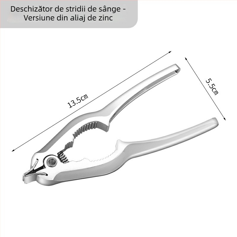 Clește deschizător pentru scoici din aliaj de zinc
