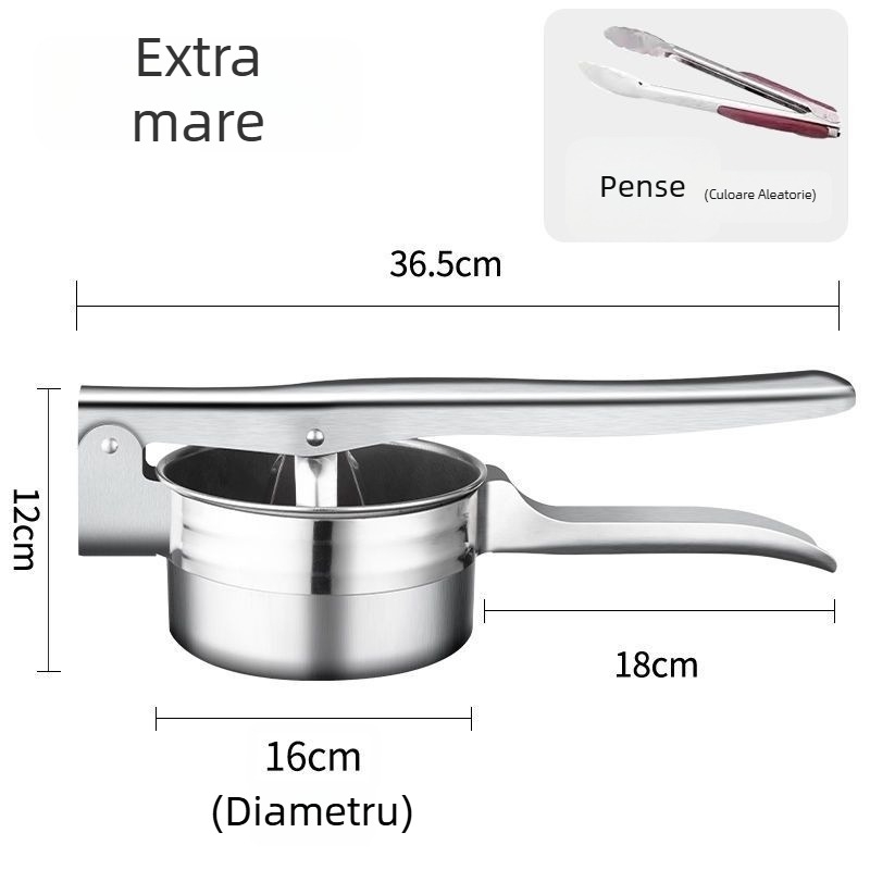 Storcător manual din oțel inoxidabil pentru fructe și legume
