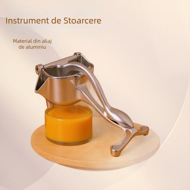 Storcător de suc manual din aliaj de aluminiu pentru lămâi și portocale