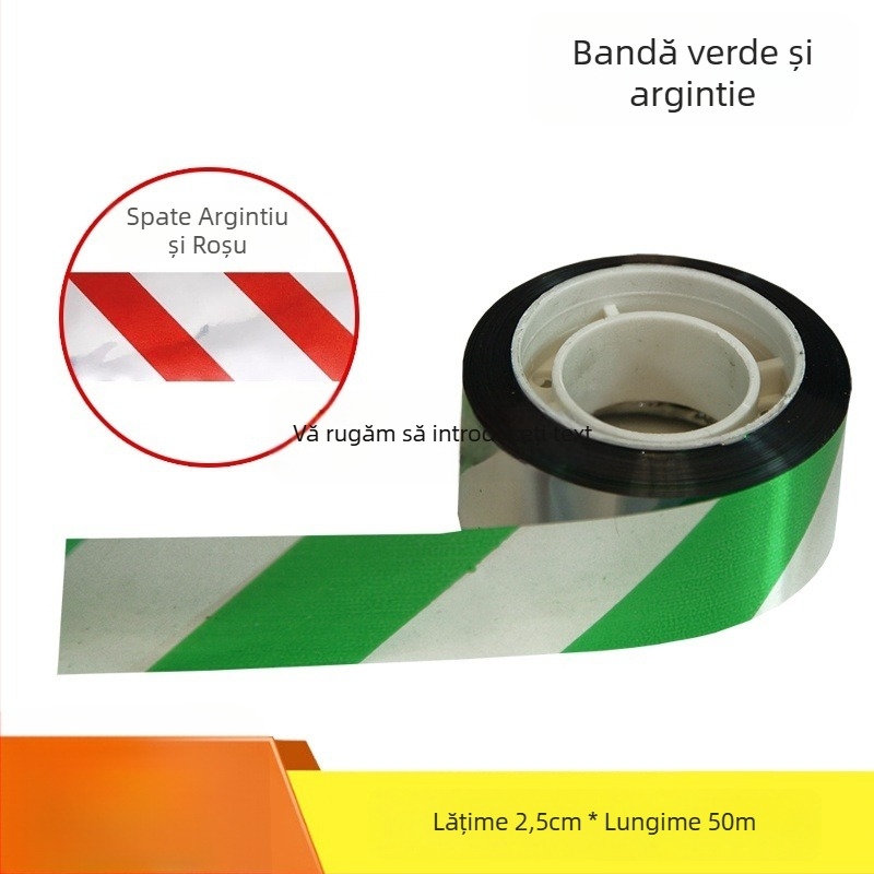 Bandă repelentă pentru păsări, reflectorizantă, pentru livezi și ferme